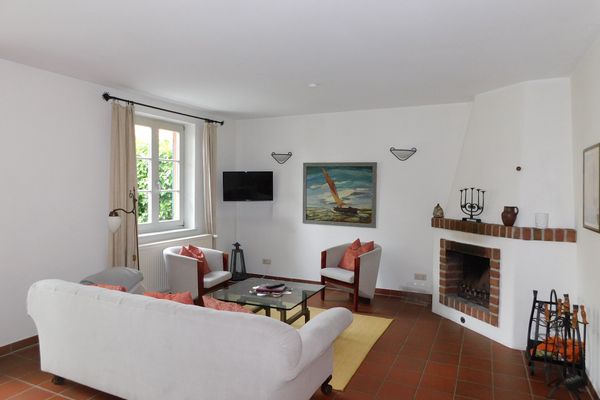  Min Huus Ostseebad Ahrenshoop - Wohnzimmer