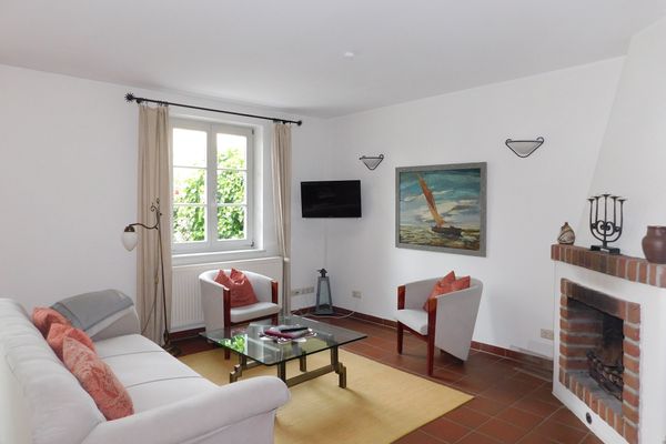  Min Huus Ostseebad Ahrenshoop - Wohnzimmer