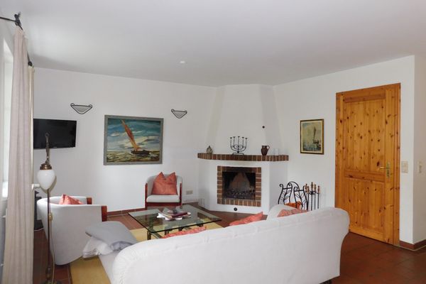  Min Huus Ostseebad Ahrenshoop - Wohnzimmer