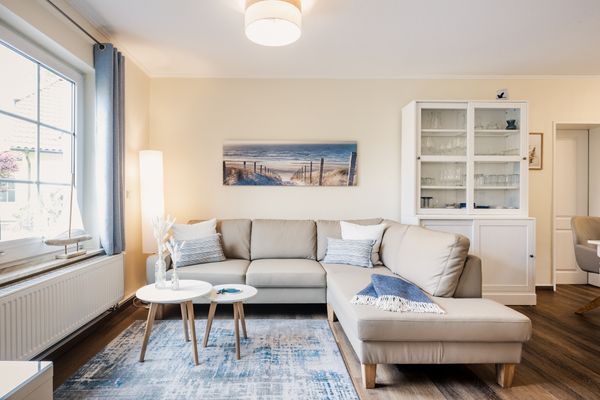  Am Deich 31 Haus Sommerliebe Zingst - Wohnzimmer