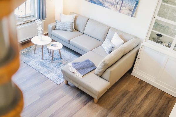  Am Deich 31 Haus Sommerliebe Zingst - Wohnzimmer