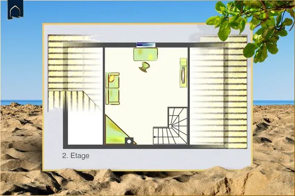 Grundriss  Ferienhaus Haff-Sommer