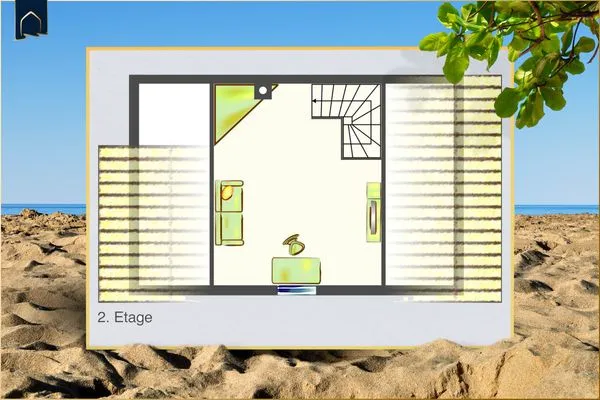 Grundriss  Ferienhaus Haff-Liebe