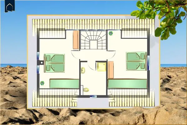 Grundriss  Ferienhaus Örnie