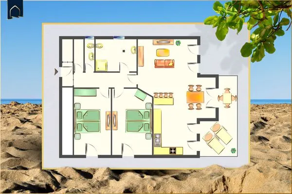 Grundriss  Haffblick