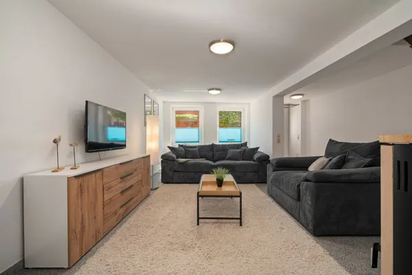 Seehus Malchow Wohnzimmer  Seehus