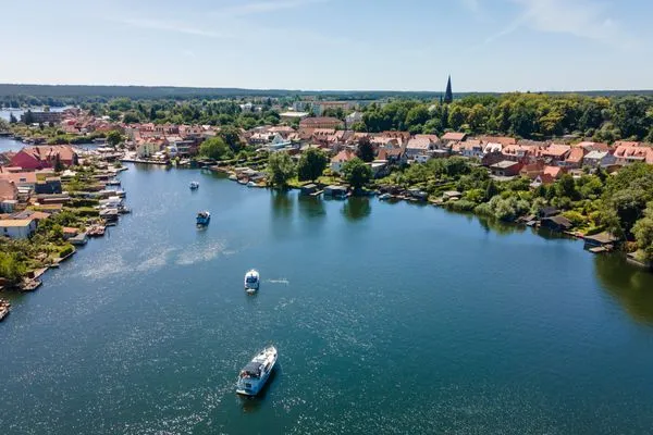 Vogelperspektive  Seehus