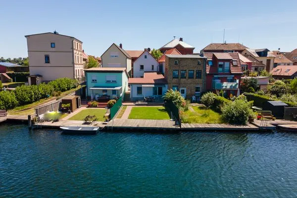 Vogelperspektive  Seehus