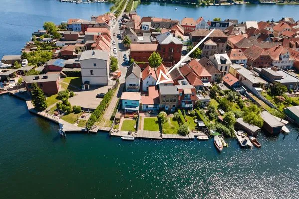 Vogelperspektive  Seehus