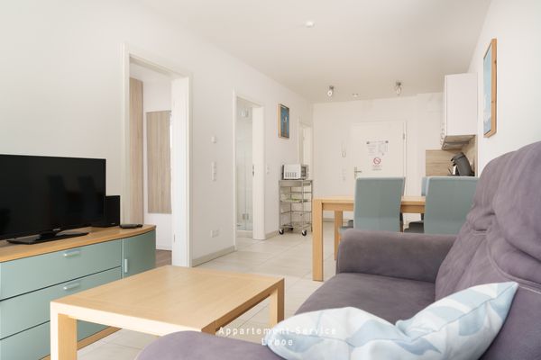  FeWo Fördekönig Laboe - Wohnzimmer