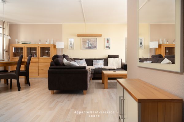  FeWo Amerigo Vespucci Laboe - Wohnzimmer