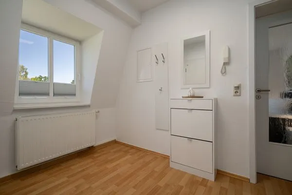 Apartment Strandglück Malchow - Flur im Obergeschoss  Strandglück