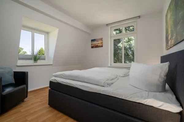 Apartment Strandglück Malchow - Schlafzimmer 1  Strandglück