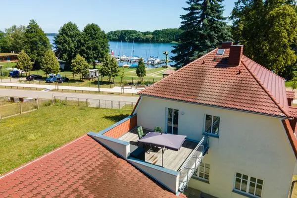 Apartment Strandglück Malchow – Entspannung pur auf der privaten Dachterrasse  Strandglück