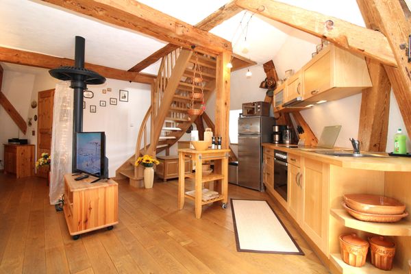  Brunshauptener Mühle Fewo 6 Kühlungsborn-Ost - Wohnzimmer