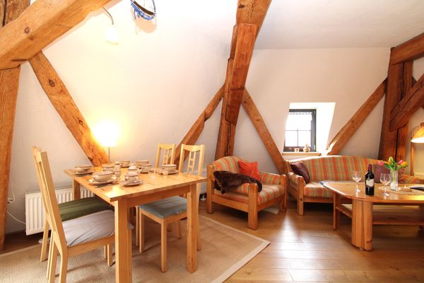  Brunshauptener Mühle Fewo 6 Kühlungsborn-Ost - Wohnzimmer