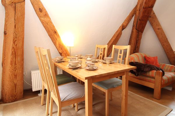  Brunshauptener Mühle Fewo 6 Kühlungsborn-Ost - Wohnzimmer