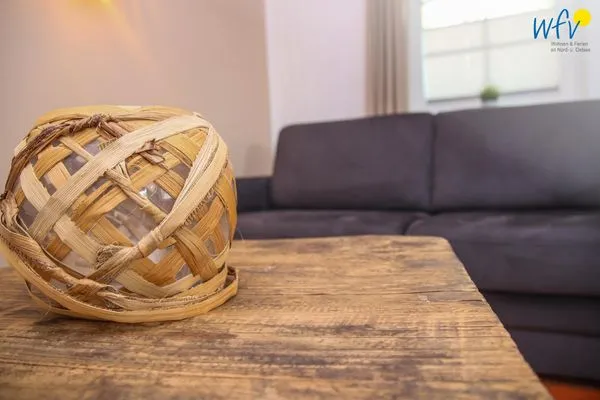 Dekoratives Detail Ferienhaus am Gutspark Dranske Ferienwohnung Strandroggen