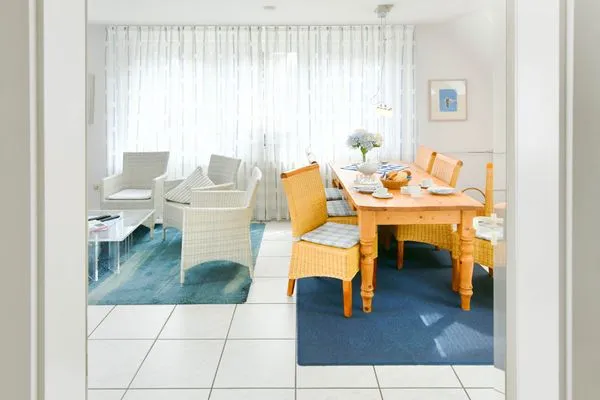 Wohnzimmer Fasanenhof Ferienwohnung Schaefer