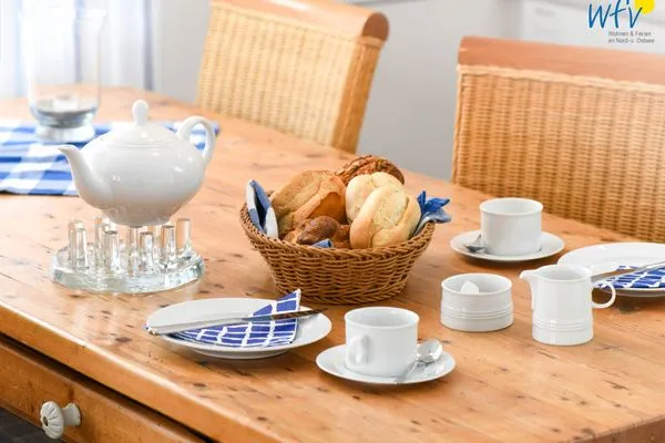 Essbereich Fasanenhof Ferienwohnung Schaefer