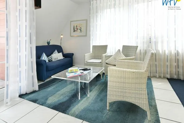 Wohnzimmer Fasanenhof Ferienwohnung Schaefer