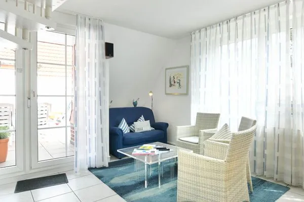 Wohnzimmer Fasanenhof Ferienwohnung Schaefer