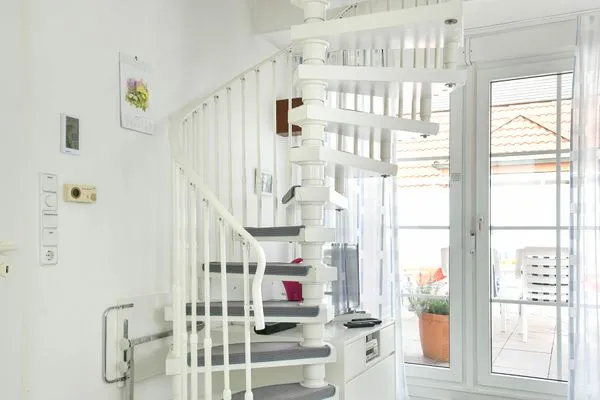 Treppe Fasanenhof Ferienwohnung Schaefer