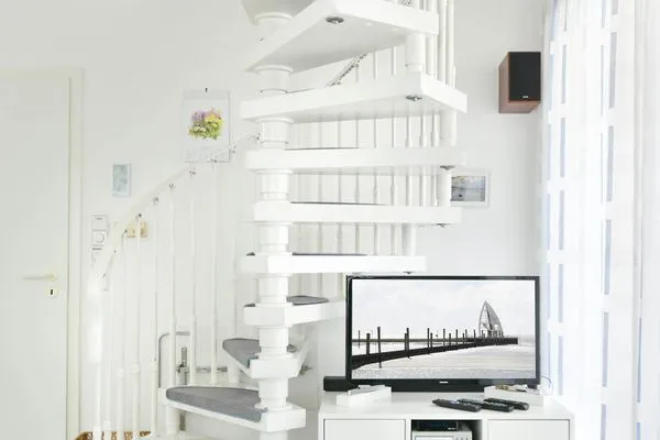 Treppe Fasanenhof Ferienwohnung Schaefer