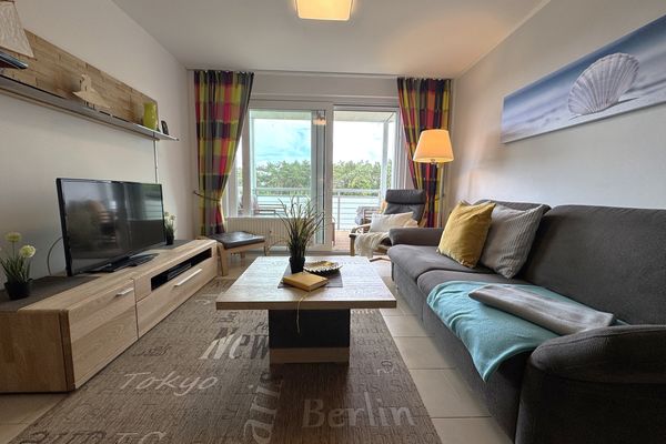 KÄPT´N BRASS Appartement 14, "Meeresbrise" incl. Strandkorb am Strand Ostseebad Dierhagen - 