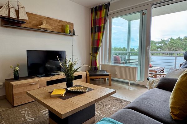 KÄPT´N BRASS Appartement 14, "Meeresbrise" incl. Strandkorb am Strand Ostseebad Dierhagen - 