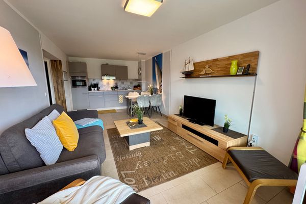 KÄPT´N BRASS Appartement 14, "Meeresbrise" incl. Strandkorb am Strand Ostseebad Dierhagen - 