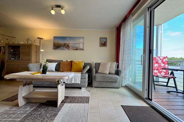 KÄPT´N BRASS Appartement 17, "Ostseeperle" incl. Strandkorb am Strand Ostseebad Dierhagen - 