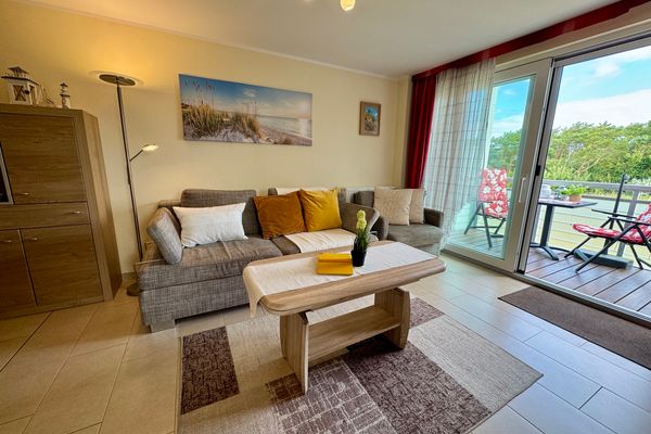 KÄPT´N BRASS Appartement 17, "Ostseeperle" incl. Strandkorb am Strand Ostseebad Dierhagen - 