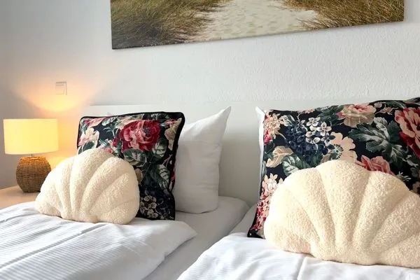 Haus Nordseebrandung FeWo A2.1 Sahlenburg - Schlafzimmer