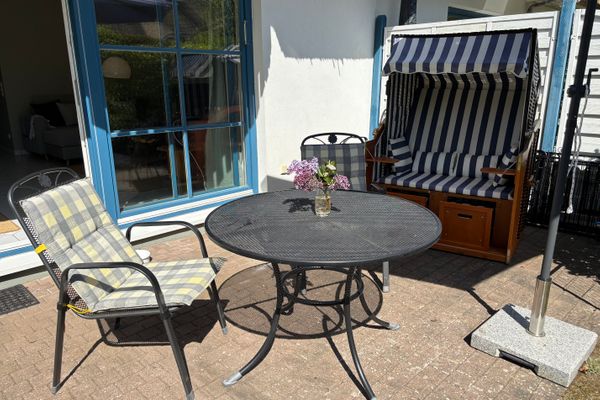 Boddenquartett - Boddenkieker Wieck - Terrasse