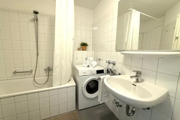 Haus Nordseebrandung FeWo A5.1 Sahlenburg - Badezimmer