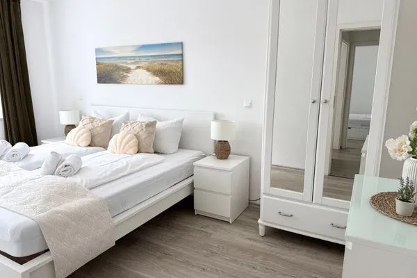 Haus Nordseebrandung FeWo A5.1 Sahlenburg - Schlafzimmer