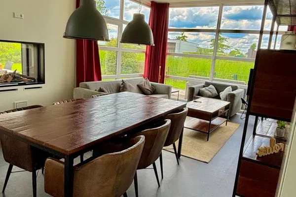  Marina Strandbad Chalet RiverLodge mit Zaun Haus Nr. 94