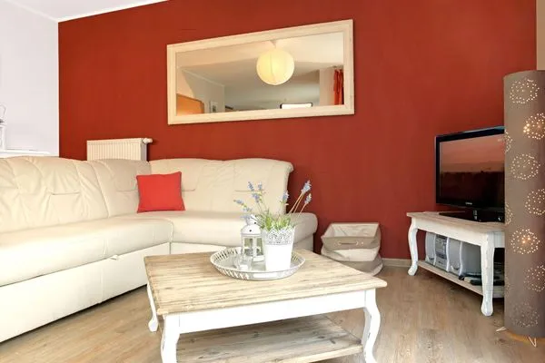 Wohnzimmer Inselhäuser Kaltenhof Inselhaus Poel 2