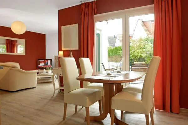 Wohnzimmer Inselhäuser Kaltenhof Inselhaus Poel 2