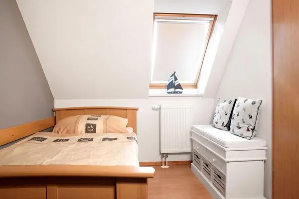 Schlafzimmer Inselhäuser Kaltenhof Inselhaus Poel 2