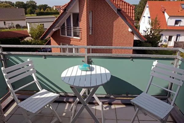 Balkon Inselhäuser Kaltenhof Inselhaus Poel 2
