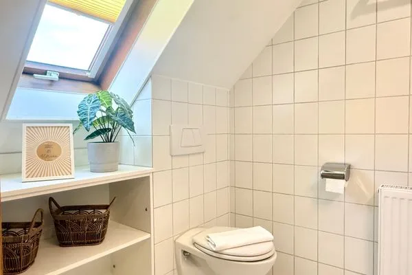 Ferienhaus Dani Ferienapartment Panoramablick Nonnenhorn - Badezimmer 1