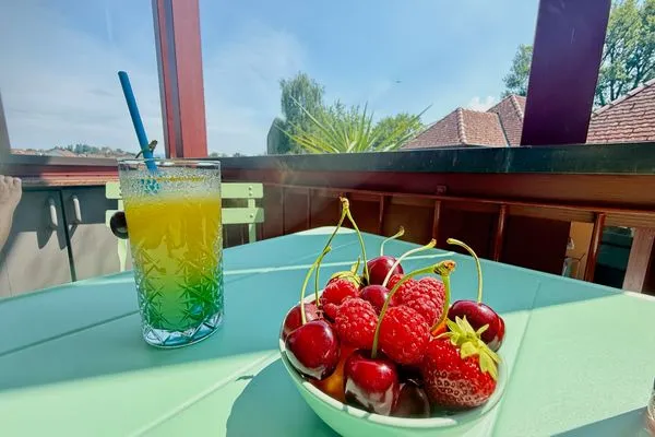  Ferienapartment Seezauber Kressbronn - Sitzgelegenheit auf dem Balkon