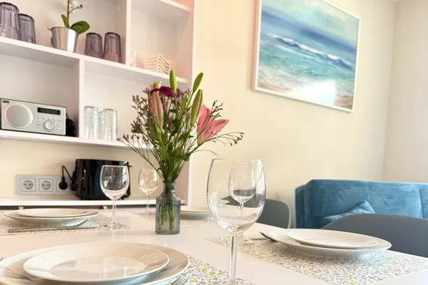  Ferienapartment Seezauber Kressbronn - Essbereich