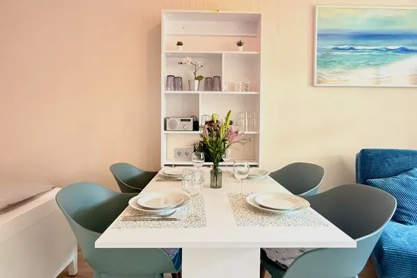  Ferienapartment Seezauber Kressbronn - Essbereich