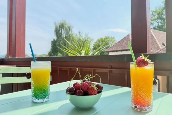  Ferienapartment Seezauber Kressbronn - Sitzgelegenheit auf dem Balkon