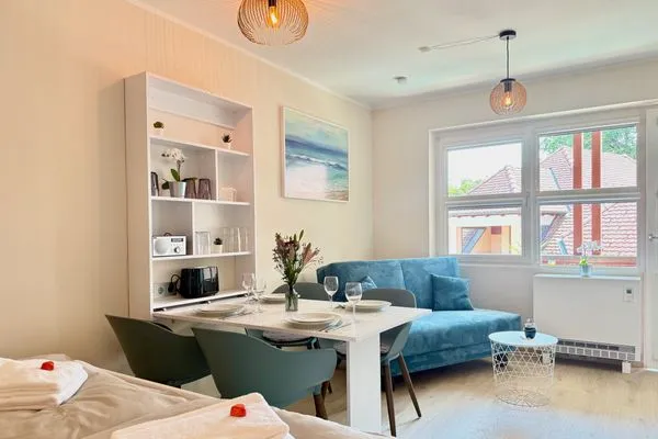  Ferienapartment Seezauber Kressbronn - Wohnbereich