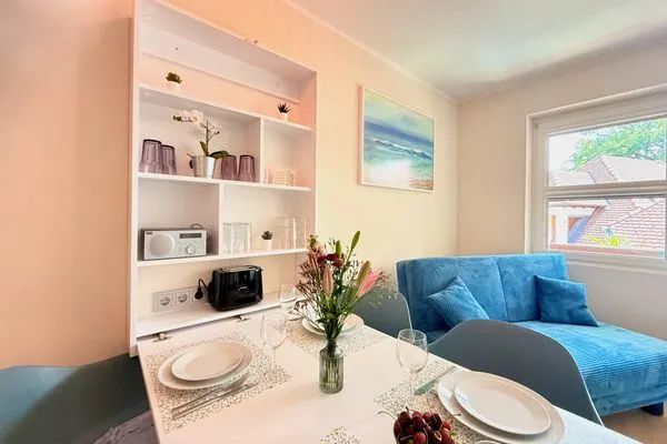  Ferienapartment Seezauber Kressbronn - Essbereich