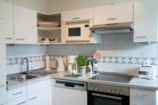 Achtern Diek Haus 9 Wohnung 5 Zingst - Küche / Küchenzeile
